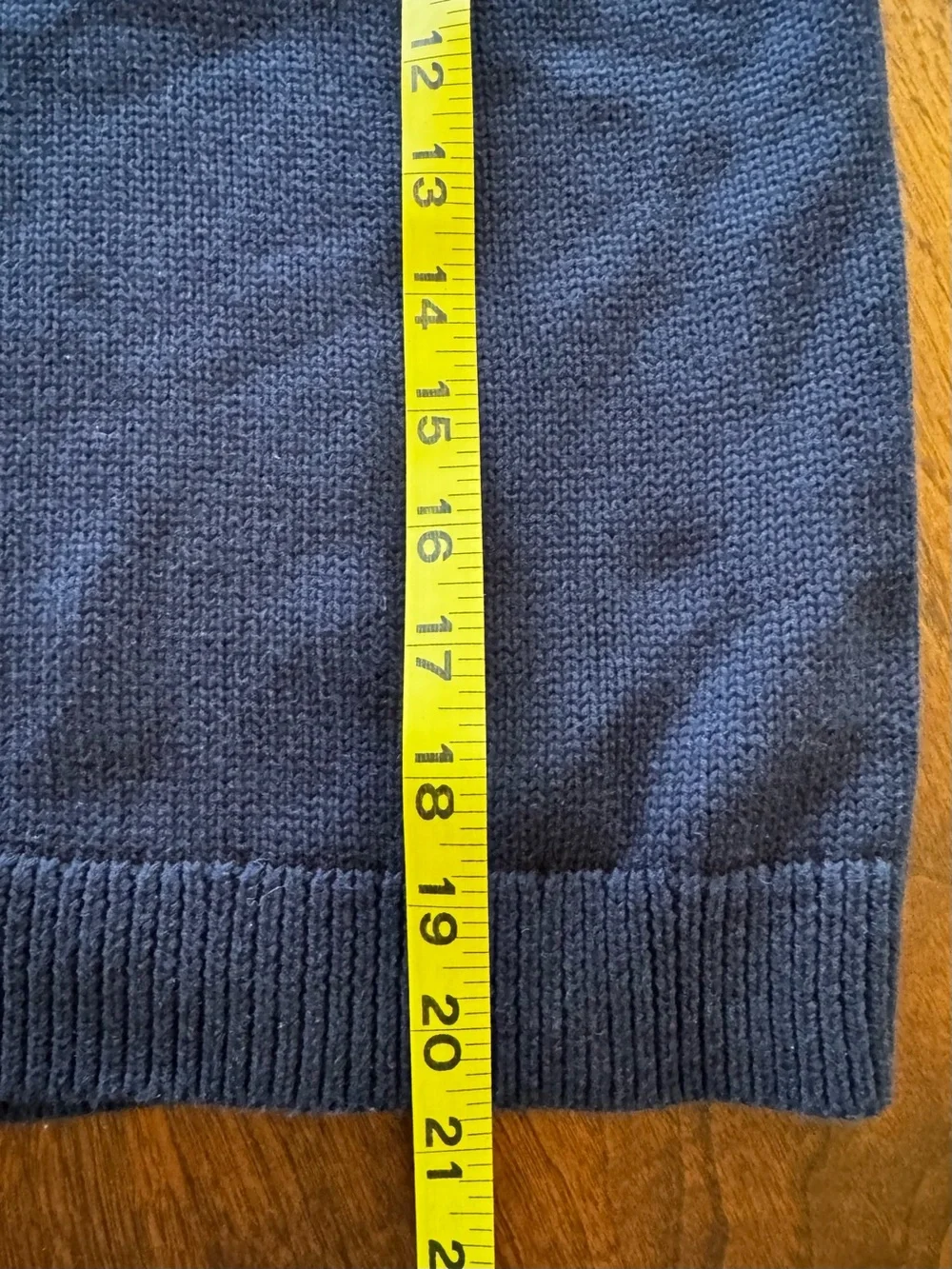 Primary Navy Sweater with Multicolor Fair Isle Yoke
